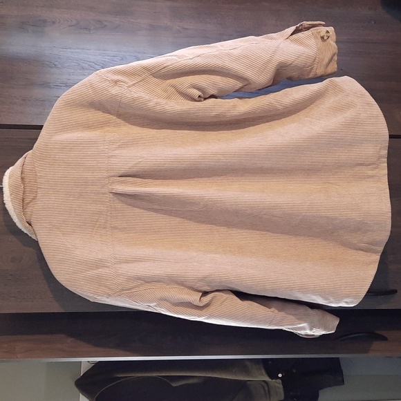 Corduroy fleece/sherpa lined jacket - Picture 5 of 6